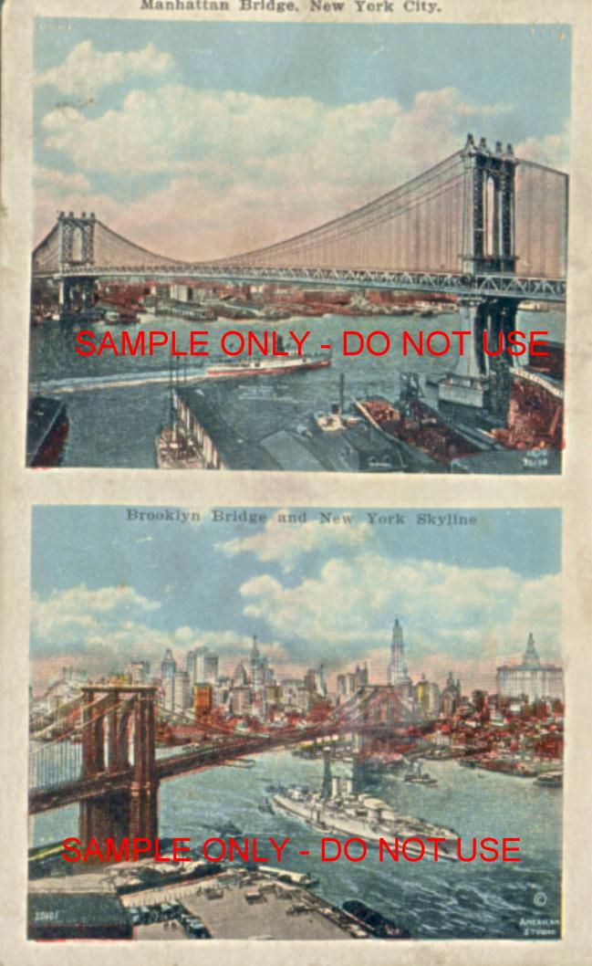 2 top bottom Views NYC Bridges