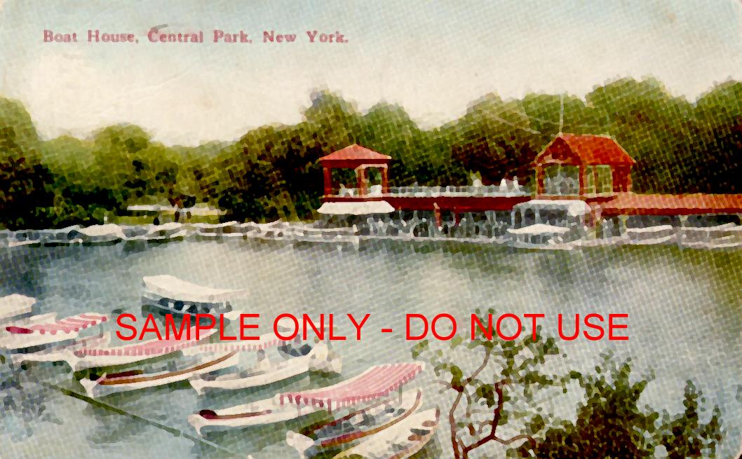 Central Park Boathouse and Lake