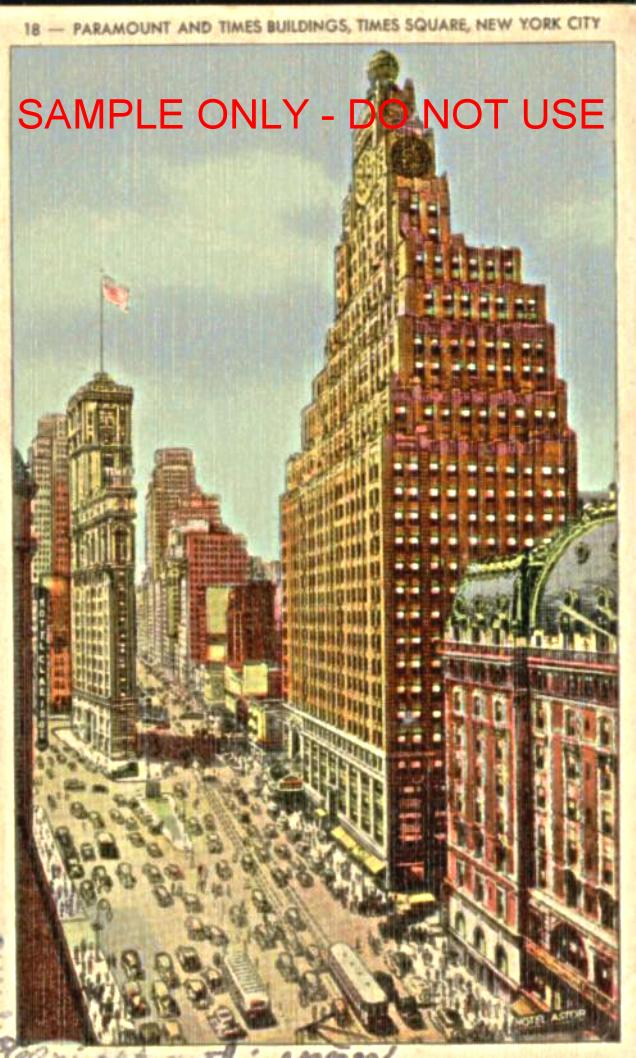 Old Times Bldg and area